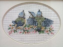 Stitches used: Whole and Three-quarter Cross Stitch, Backstitch, Longstitch and Frenchknots.