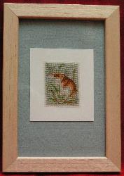 Stitches used: Whole Cross Stitch.
